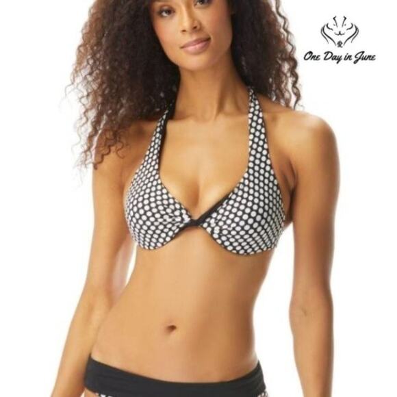 Coco Reef Verso Reversible Bikini top Size 32/34 DD - Picture 1 of 4
